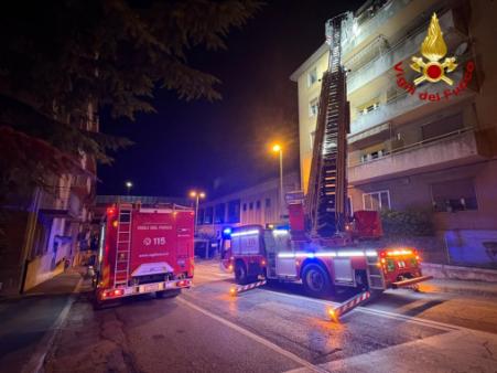 Incendio balcone