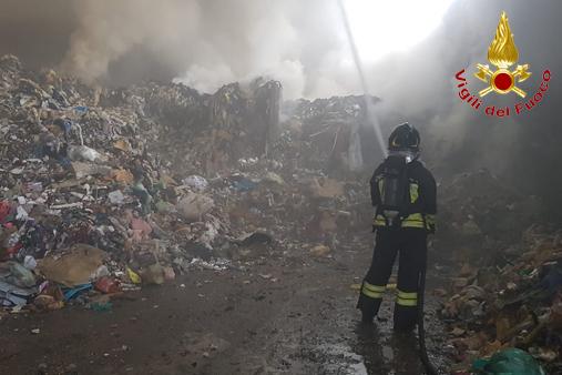 Incendio impianto a salanetti\