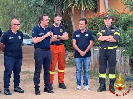 erminata la missione di supporto alla Campagna AIB del team di sicurezza civile francese nel programma “Prepositioned Ground Forest Firefighting