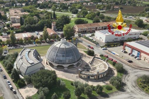 Esercitazione nazionale e regionale di Colonna Mobile dei Vigili del fuoco a Foligno