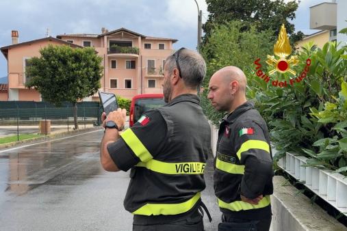 Esercitazione nazionale e regionale di Colonna Mobile dei Vigili del fuoco a Foligno
