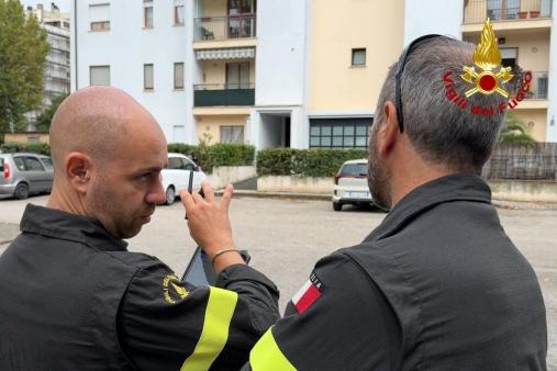 Esercitazione nazionale e regionale di Colonna Mobile dei Vigili del fuoco a Foligno