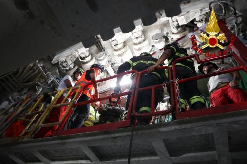 Lavoro in quota in ambiente confinato