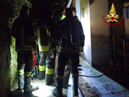 Incendio vano contatori