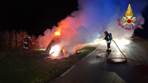 Incidente con incendio