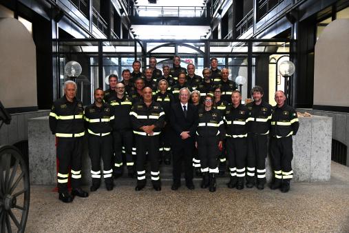 Visita del Capo Dipartimento all'ISA