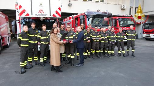 Donazione attrezzature Comando Trieste