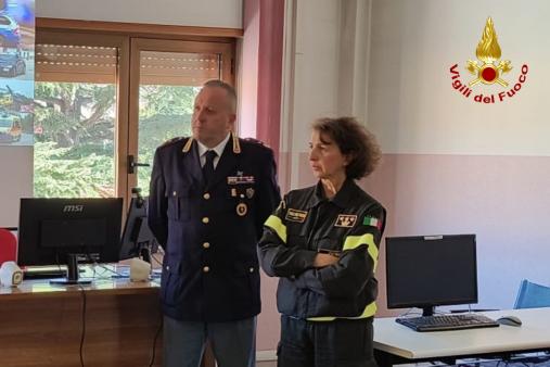 Seminario con polizia stradale