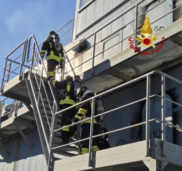 Corso antincendio navale