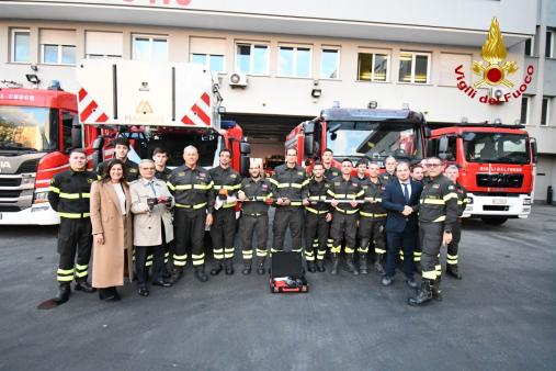 Donazione attrezzature Comando Trieste