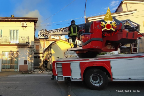 Incendio Tricarico