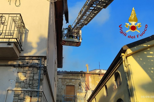 Incendio Tricarico