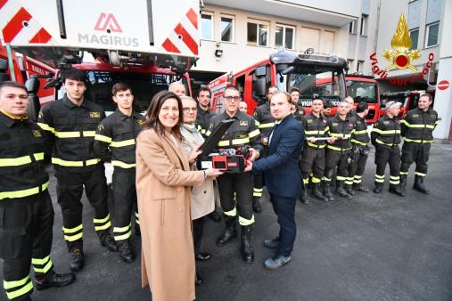 Donazione attrezzature Comando Trieste