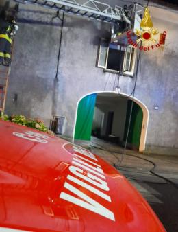 Incendio abitazione