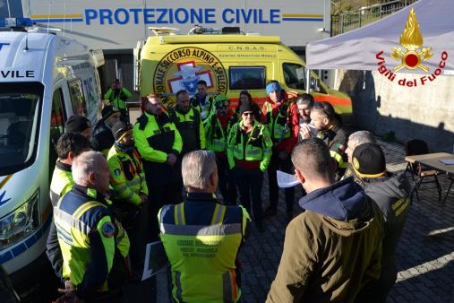 Endine Gaiano teatro di una maxi-esercitazione. Testata la risposta provinciale in caso di attivazione del Piano di Ricerca Persone Scomparse.