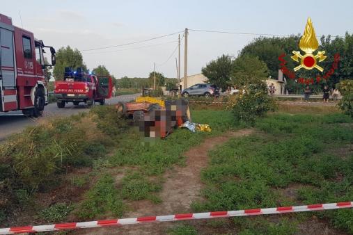 Incidente agricolo a Policoro, 45enne perde la vita.