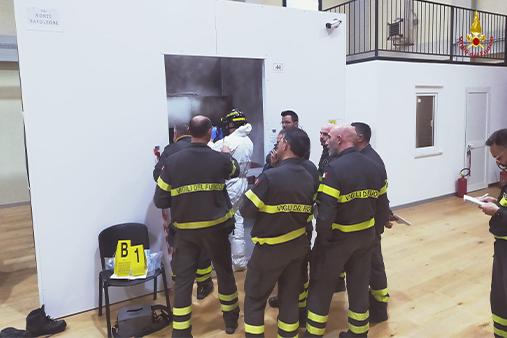 Le immagini delle esercitazioni presso le strutture di addestramento NIA alla Scuola di Formazione di Montelibretti