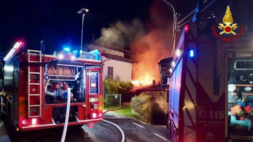 incendio tetto