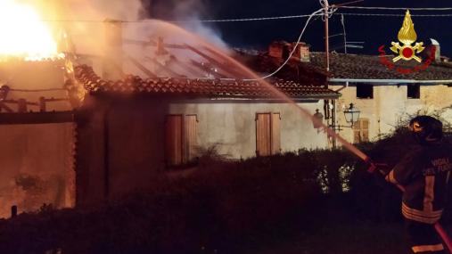 incendio tetto