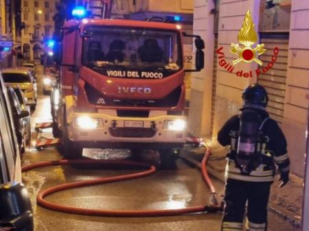 Incendio appartamento