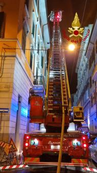 Incendio appartamento