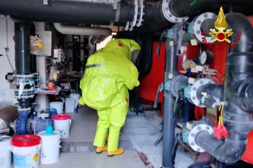 Pordenone addestramento NBCR