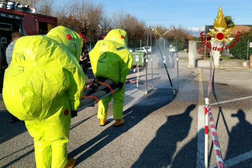 Pordenone addestramento NBCR