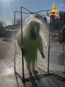 Pordenone addestramento NBCR