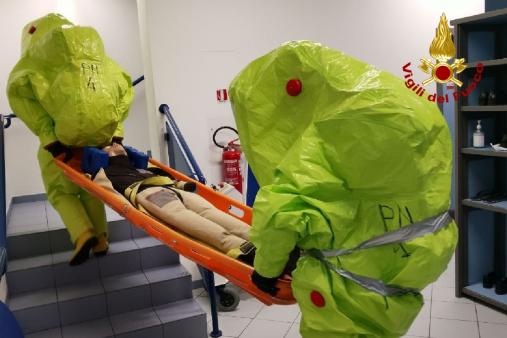 Pordenone addestramento NBCR