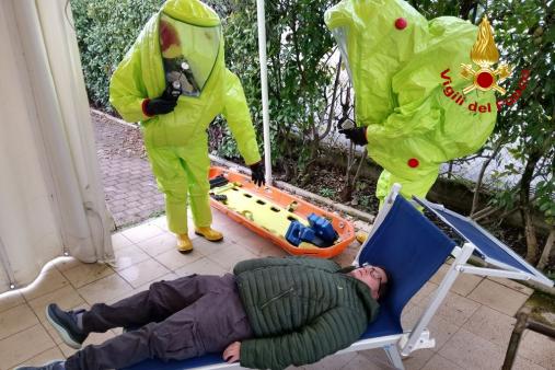 Pordenone addestramento NBCR