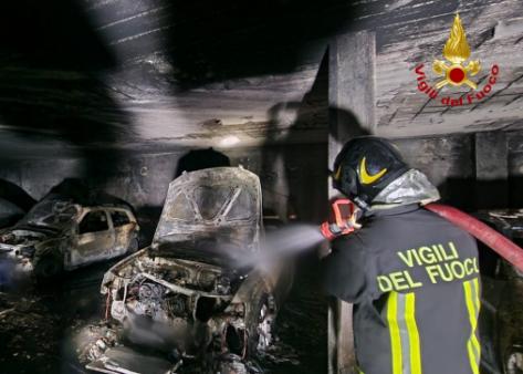 incendio veicoli