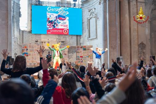 Vigili del Fuoco e Geronimo Stilton
