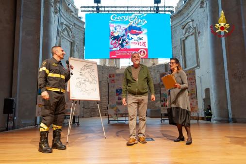 Vigili del Fuoco e Geronimo Stilton
