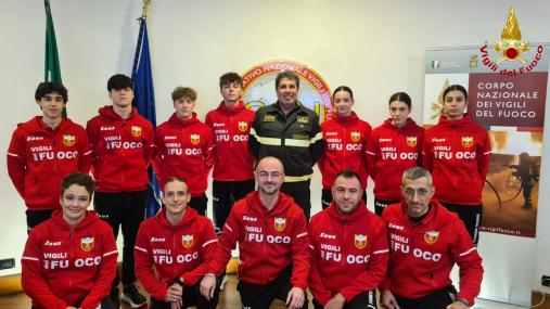 Foto di gruppo - Consiglio direttivo e atleti