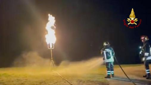 Fuga gas