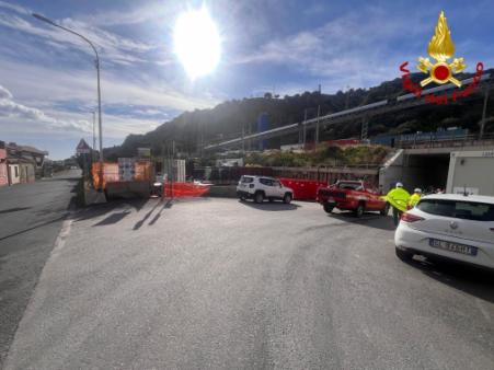 Fuga GAS in galleria