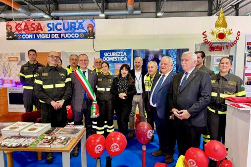 Expo Casa 2026: i Vigili del Fuoco al fianco dei cittadini  per una casa più sicura