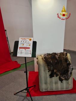 La festa di celebrazione dell'istituzione del corpo nazionale al comando di Ravenna