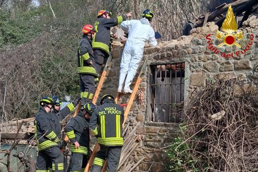 Pescia recupero coinvolto in esplosione