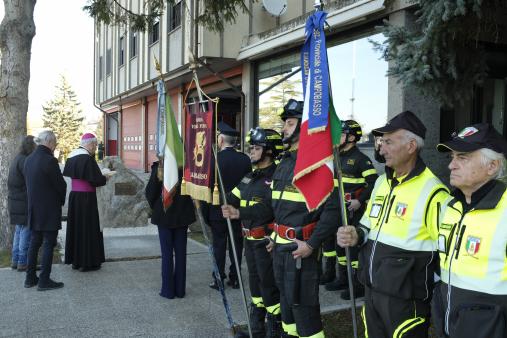 Celebrazione istituzione Corpo Nazionale Vigili del Fuoco