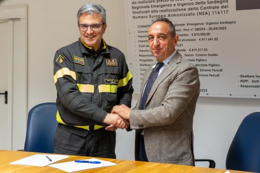 Si rafforza la collaborazione tra AREUS e Vigili del Fuoco Sardegna