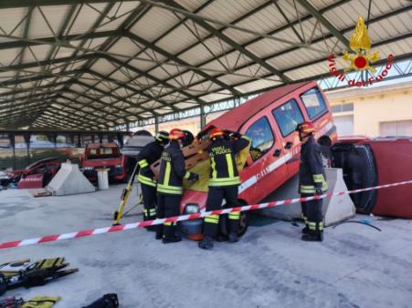 Addestramento incidenti stradali