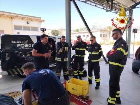 Addestramento incidenti stradali