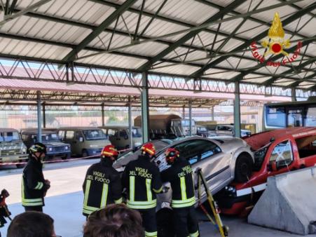 Addestramento incidenti stradali