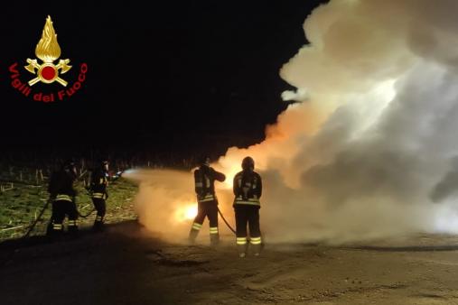 incendio vettura