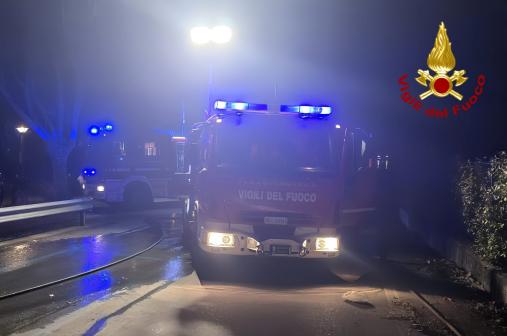 incendio vettura