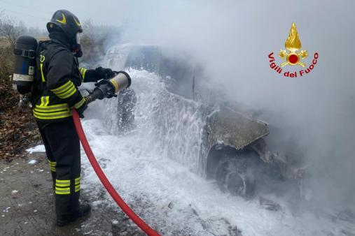 incendio vettura