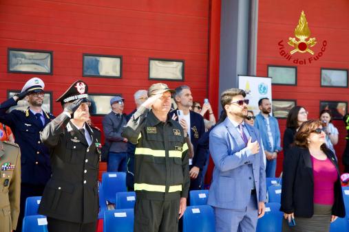 PADOVA, SAGGIO DIMOSTRATIVO DEI VIGILI DEL FUOCO