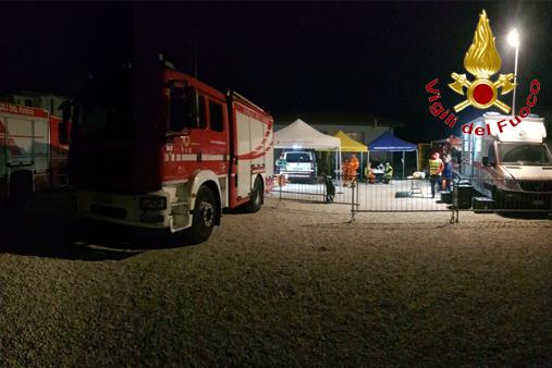 Operazioni di spegnimento incendio boschivo 9