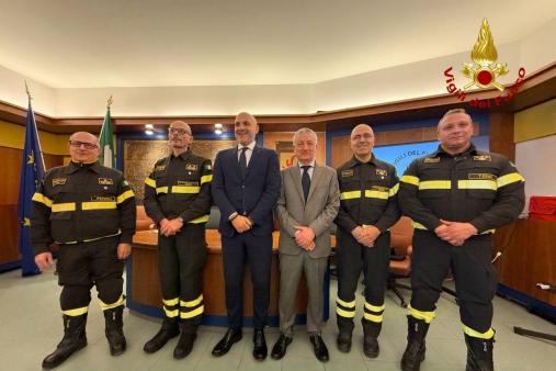 cerimonia di giuramento di fedeltà alla Repubblica del personale recentemente assegnato